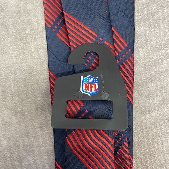 New England Patriots Mens Licensed NFL Team Striped Eagles Wings Neck Tie w Tags - Picture 7 of 10